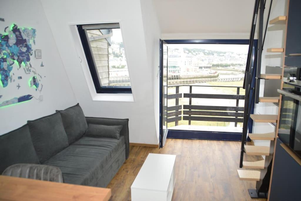 דוביל Mini-Duplex Cosy Avec Magnifique Vue Mer מראה חיצוני תמונה